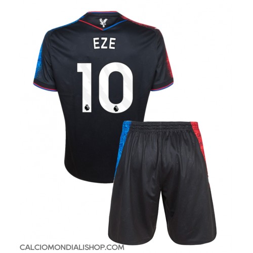 Maglie da calcio Crystal Palace Eberechi Eze #10 Terza Maglia Bambino 2024-25 Manica Corta (+ Pantaloni corti)